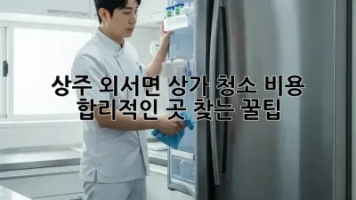 상주 외서면 상가 청소🧹 비용, 합리적인 곳 찾는 꿀팁!✨
